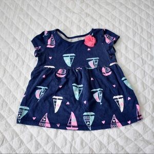 Jumping Beans Sailboat Top | 18 Months